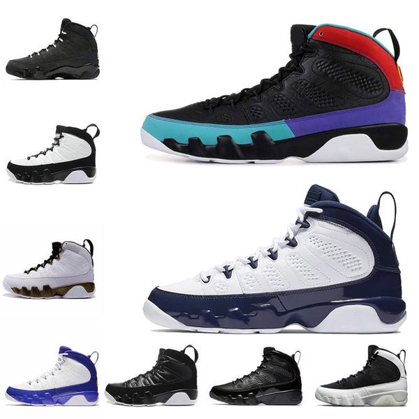 

2020 dream it do it unc 9 ix 9s mens basketball shoes la oreo university blue bred space jam men sports sneakers 40-47