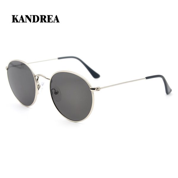 

kandrea 2020 summer children oversized design sunglasses metal round glasses frame baby eyewear boys girls decorative glasses, White;black