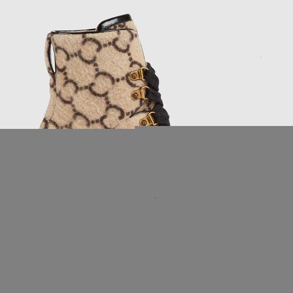 

wool ankle boot ebony women boots lug soled heeled booties eyelets snow boots female martin casual women's booties 7s1, Black