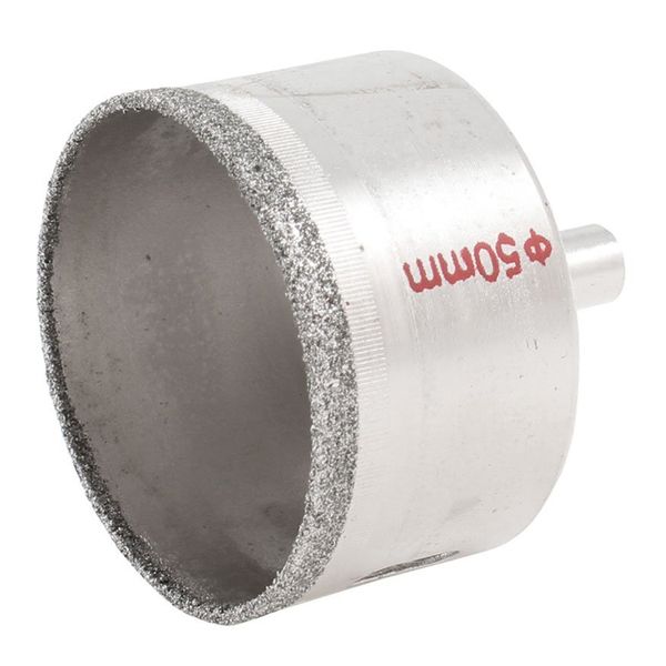 

2pcs diamond coated marble glass hole saw cutter with 50mm diameter and 51mm long