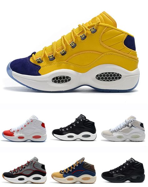 

Новые дизайнерские туфли Аллен Айверсон Вопрос Середина Q1 Баскетбол обувь Ответ 1s Увеличить Mens Спортивный роскошный Elite Sports кроссовки