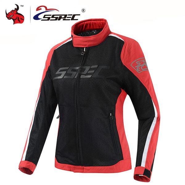 

sspec motorcycle jacket women moto jacket motorcycle motocross riding body armor protector moto cross clothing 4 seacon