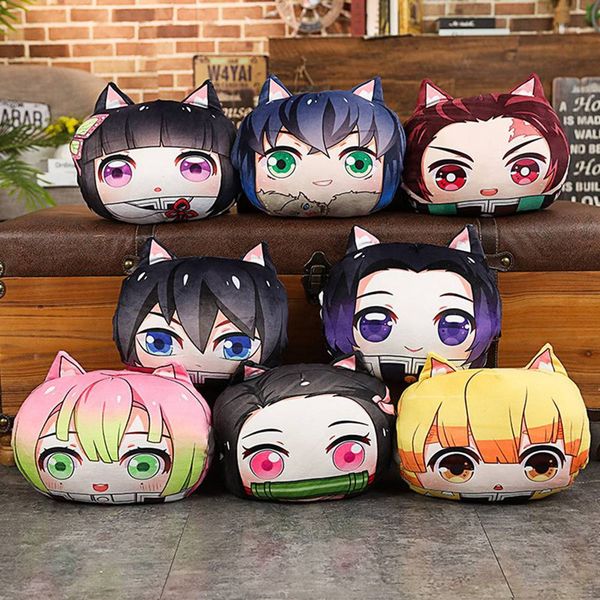 

anime demon slayer kimetsu no yaiba kamado nezuko cosplay doll cushion throw pillow toy gift new home decorative