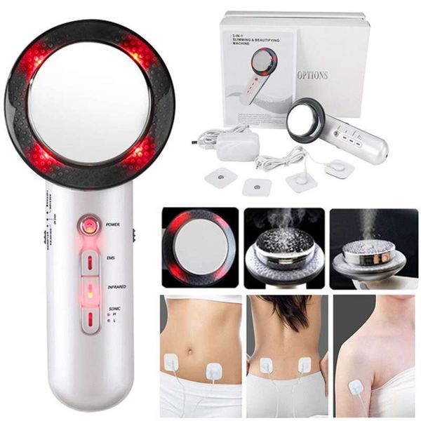 

3 in 1 ultra ound cavitation em body limming weight lo anti cellulite ma ager fat burner galvanic infrared ultra onic therapy tool
