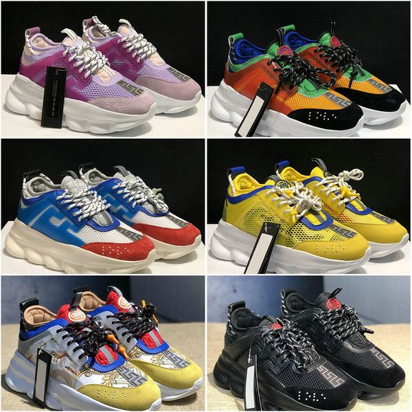 

2019 New Chain Reaction 2 Дорогих женщины людей округ Medusa LUX-Link Рельефного Sole Повседневных кр