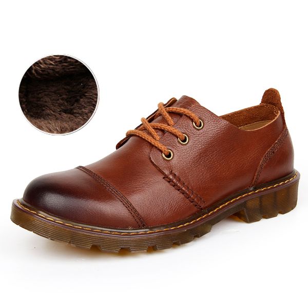 

men leather shoes casual new 2020 genuine leather shoes men oxford fashion lace up dress shoes outdoor work shoe sapatos, Black