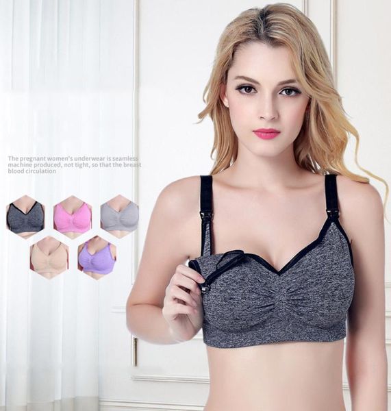 

full figure wire nursing breastfeeding nursing bras pregnant breastfeeding pregnancy women underwear breast feeding bra, Black;white