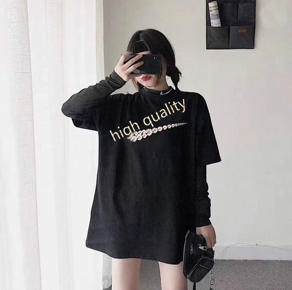 

20SS GD Jointly T Shirts for Men Make Fun of The Little Daisy Summer Tee Shirts Luxury Designer T-shirt Women Short Sleeved Clothing t SHIRT