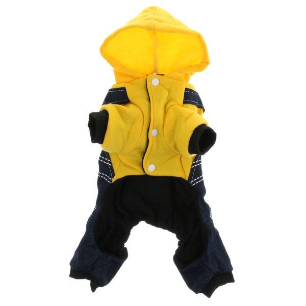 

dogs fit clothes, cotton comfortable puppy kitten strap 4 leg jumpsuit