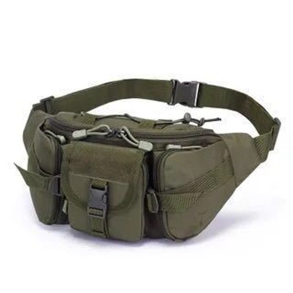 

tactical waist bag pack sport cycling bags multi-pocket molle fitness running climbing camping hiking pouch belt wallet pouch purse