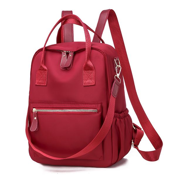 

quality oxford female backpack simple multifunctional lady backbag women mummy travel bags daypack for teenager girls school bag
