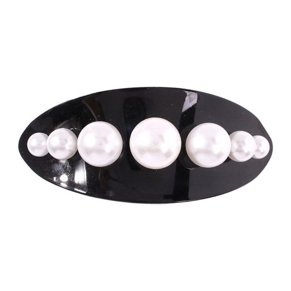

women lady hair clip elegant hair clip new artificial pearl hairpin fashion jewelry valentine day gifts accessory, Golden;white
