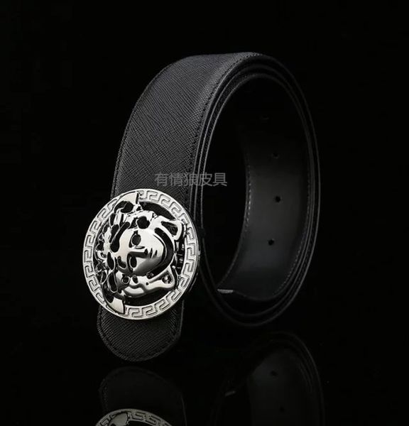 

2018 Fashion Men Belts Genuine Leather Brand Designer Buckle Mens Luxury For male belt Jeans High Quality Cow Strap for sale