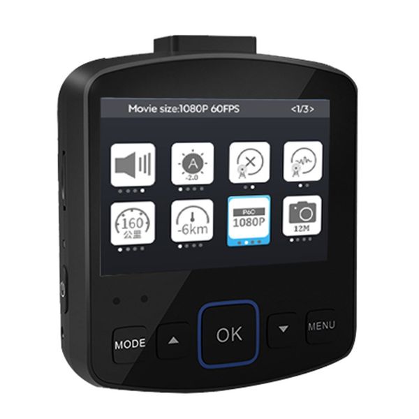 

new arrival gs21 dual lens 1080p wifi gps h.264 car dvr dash cam