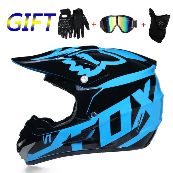 

3 gift motorcycle helmet men moto bicycle helmet capacete motocro off road dot atv dirt bike downhill mtb dh racing