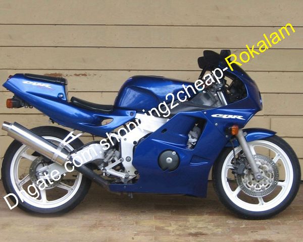 Moto Fitting Per Honda CBR250RR MC22 CBR250 CBR 250RR Kit carenatura moto carrozzeria ABS blu 1990 1991 1992 1993 1994 (Stampaggio ad iniezione)