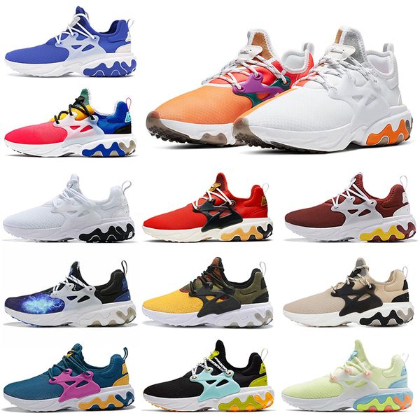 

2020 new arrival react presto mens women running shoes beams x react presto dharma white trainers sport sneakers off 36-45