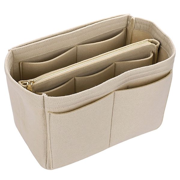 

makeup bag cosmetic cases felt bag organizer insert cosmetic bags makeup case travel toiletry handbags organizer