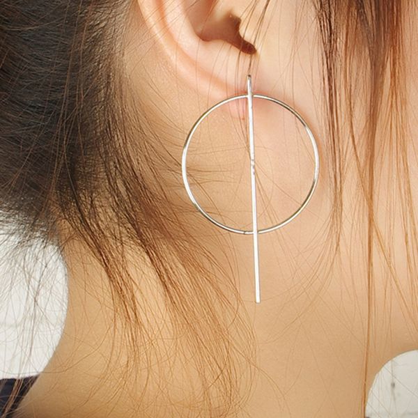 

fashion earring pendientes wholesale dropshipping t station big ear rings women new fashion jewelry, Golden;silver