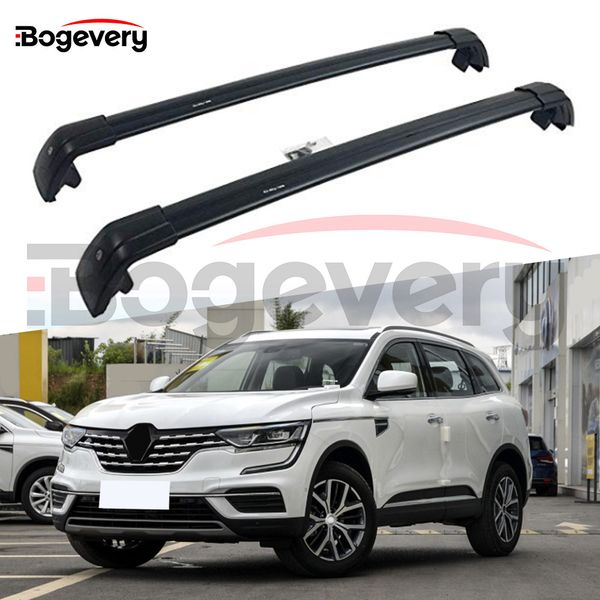 

aluminum baggage crossbar cross bars roof racks rail fit for renault koleos 2016 2017 2018 2019