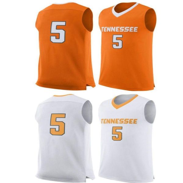 

2019 ncaa custom tennessee volunteers any name number orange white ncaa college basketball jerseys 2 grant williams 5 admiral schofield, Black