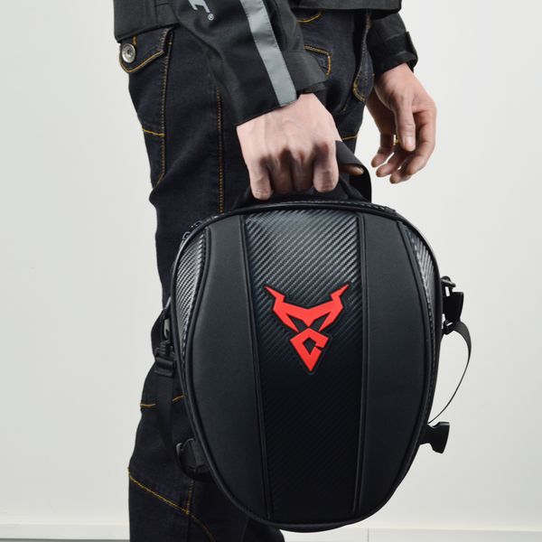 

waterproof for motorcycle rear sport back seat bag scooter half helmet luggage pack