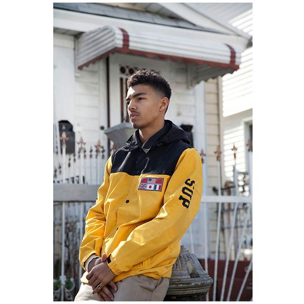 

14ss s map jacket designer men women winter simple street skateboard coats fashion outerwear s~xl, Black;brown