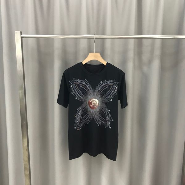 

цветной selectadesigner 2020 футболок мужских футболки высокого качества нового fm'nem'necashion стильная обувь печать мужской t10202572230, Black