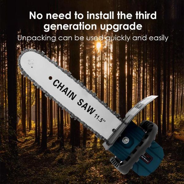 

practical 11.5inch felling saw electric chain saw grinding angle cutting multifunction portable black part power tools