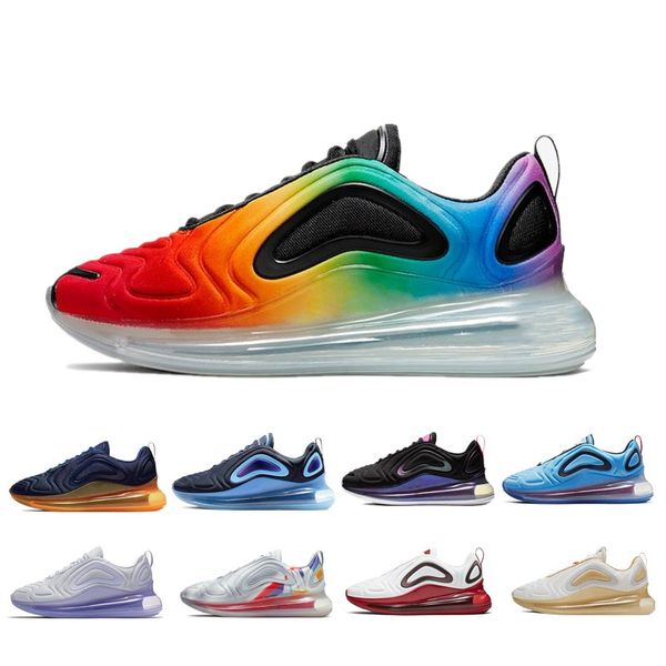 

new design 2019 running shoes for men women be true pride triple black sunset university red blue fashion trainers breathable sports sneaker