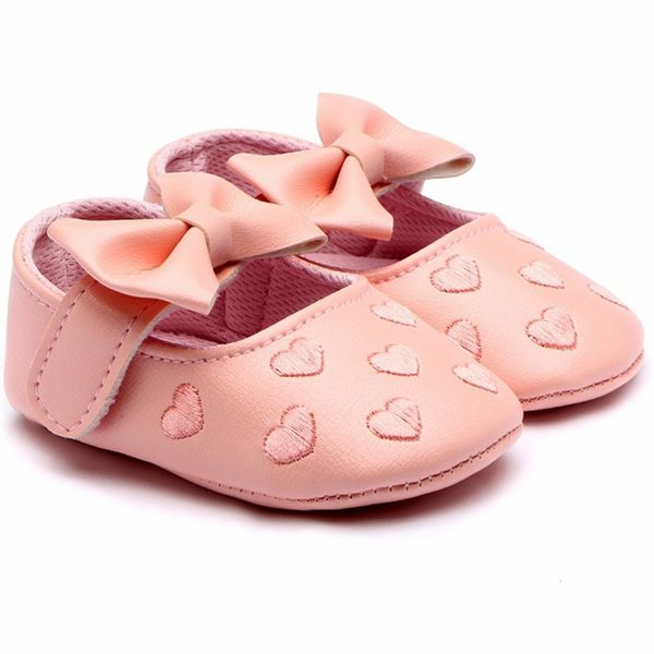

toddler girls leather shoes infant baby soft soled shoes kawaii pink bow-knot dressing shoe for baby girl's anti-slip crib boots, Black