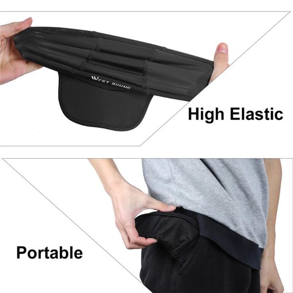 

uv protection hat cycling cap elastic bike summer cooling outdoor useful, Black