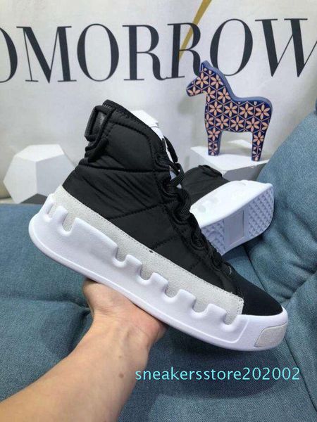 

new kanye west y-3 red white black high-men sneakers waterproof genuine leather luxury designer y3 casual shoes boots s02