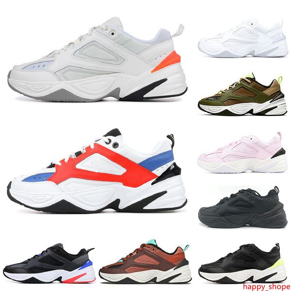 

2019 new designer dad sport shoes phantom mens women shoes m2k tekno black volt paris phantom pink trainers sneaker shoes size 36-45