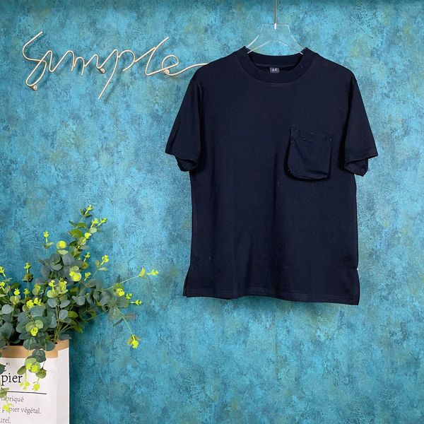 

angkoren 2020 новый отдых короткий рукав футболки молодежные творческие вышивка ситец половина рукав сверху trend318, Black