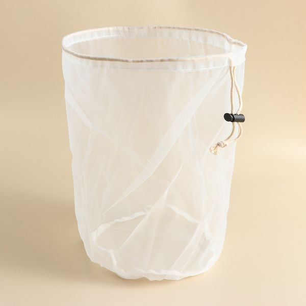 

120mesh reusable fine mesh wine strainer nut milk bag food special coffee filter cheese cloth nylon cooking all purpose kitchen