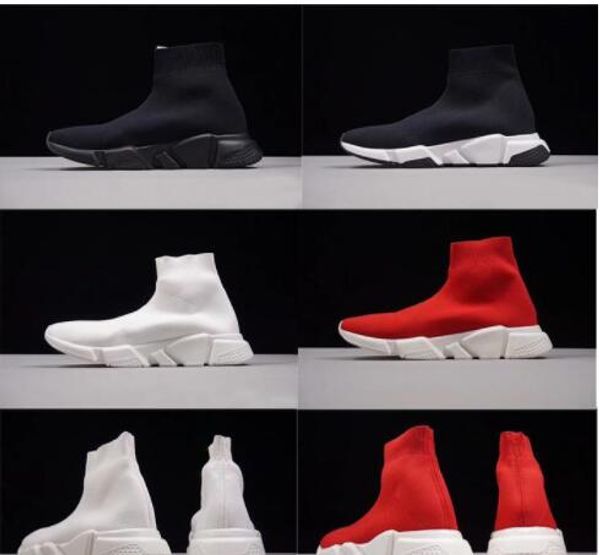 

balenciaga sock shoes luxury brand поведневне ноки обђв екђалне взане лаине нок, Black
