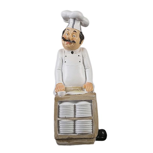 

chef chef chef with plate decoration figure minifigure decoration