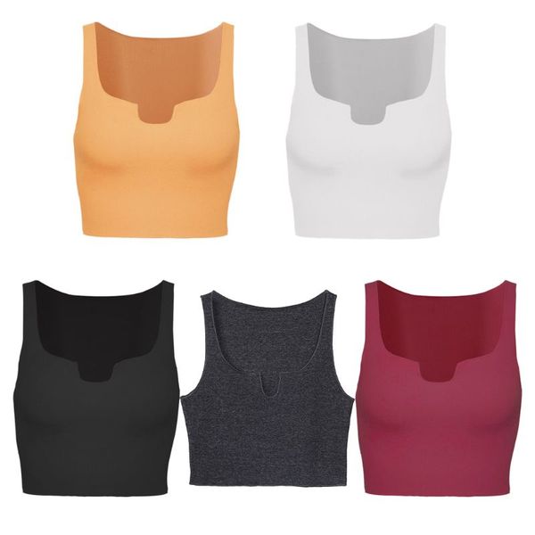 

women square neck cutout front crop sleeveless thread ribbed knitted basic casual vest slim solid color trendy camisole, White;black