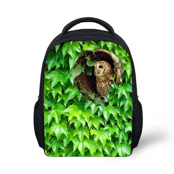 

single dog 3d printing shoulder backpack for teen students kid gifts bag customize image children schoolbag