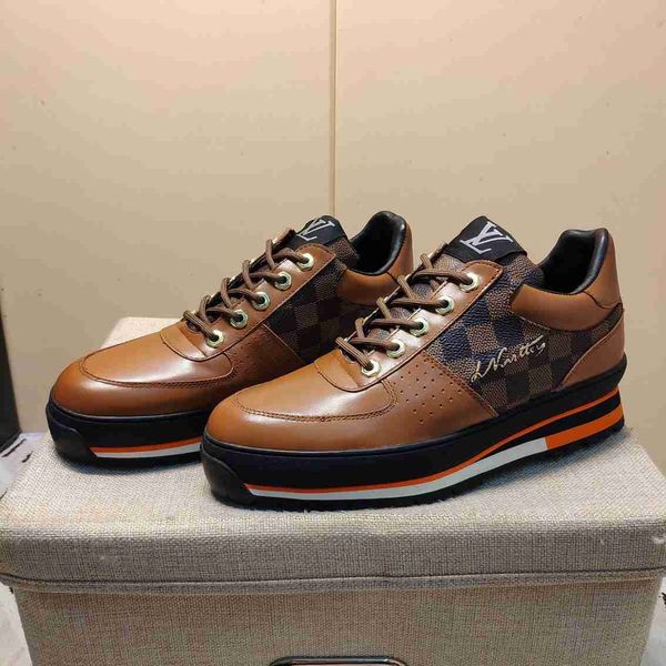 New Men S Casual Shoes Comfortable Flat Sole Fashion Lace Up Flat