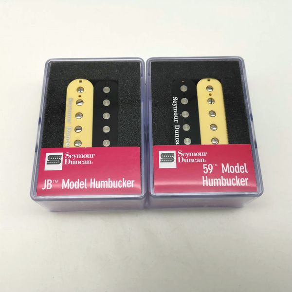 Seymour Duncan SH1N SH4 Alnico Humbucker Pickups 4c Gitarren Tonabnehmer Black 1 Satz mit Made in America Verpackungen