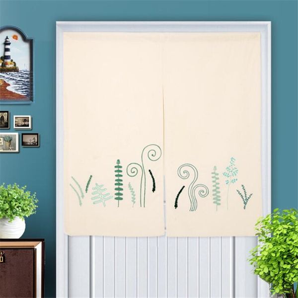 

90/150cm creative home fabric curtain bedroom partition in the middle double open curtain kitchen and bathroom decor