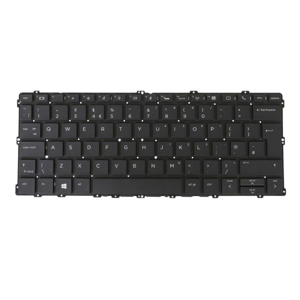 

uk english layout keyboard with backlit for elitebook 1030 g2 x360 laptop