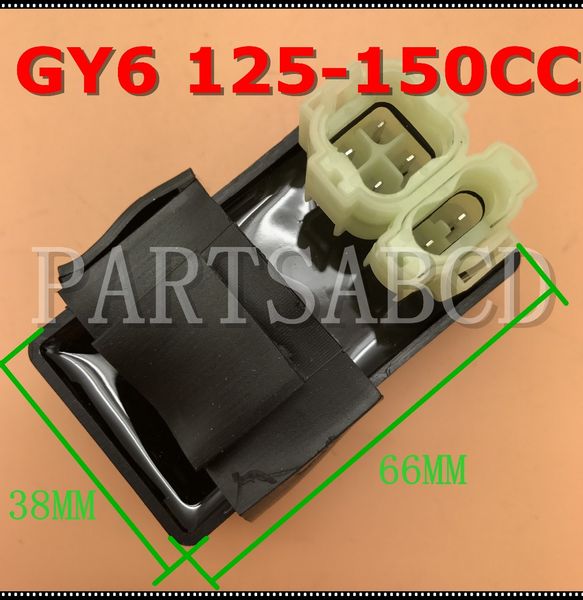 

partsabcd 6 pins gy6 125cc 150cc cdi box c.d.i atv quad scooter moped go kart