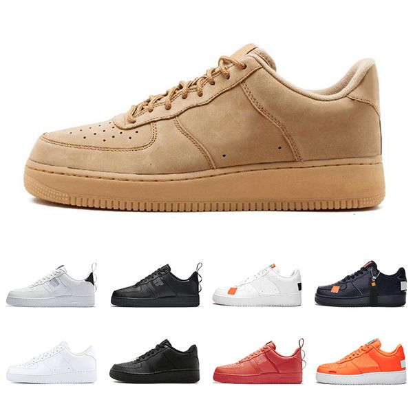 

1s утилита черный белый красный dunk мужчины женщины повседневная обувь классический высокий низкий cut пшеницы скейтборд тренер кроссовки с