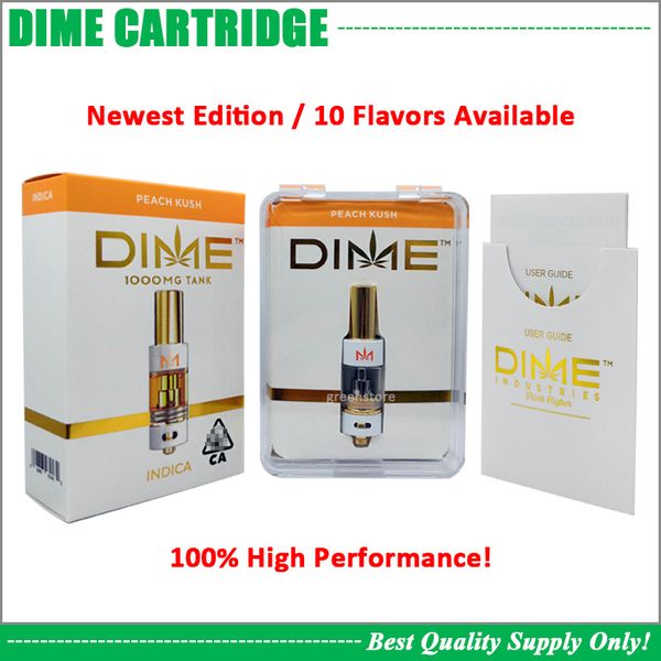 

Премиум DIME картридж Vape Корзина Большой диаметр 0,8 мл Tank Керамический Coil густое масло 510 Испаритель Форсунка Муха Med