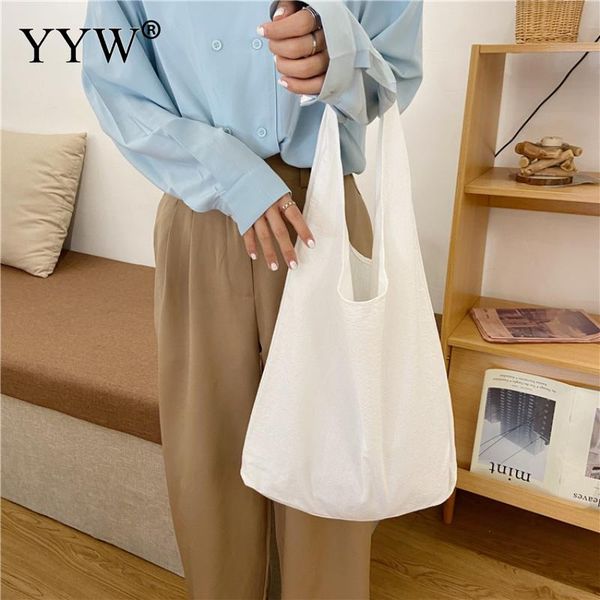 

women cotton linen single shoulder shopping bags large capacity casual beach satchel traveling tote handbag