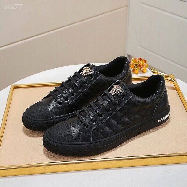 

2020 european men's shoes sports shoes men new shoes fashion classic sneakers casual flats shoe luxury outdoor sport, Black