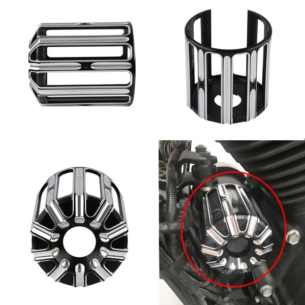 

new motorcycle oil filter cover machine oil grid for sportster 883 1200 xl iron touring road king softail deluxe dyna